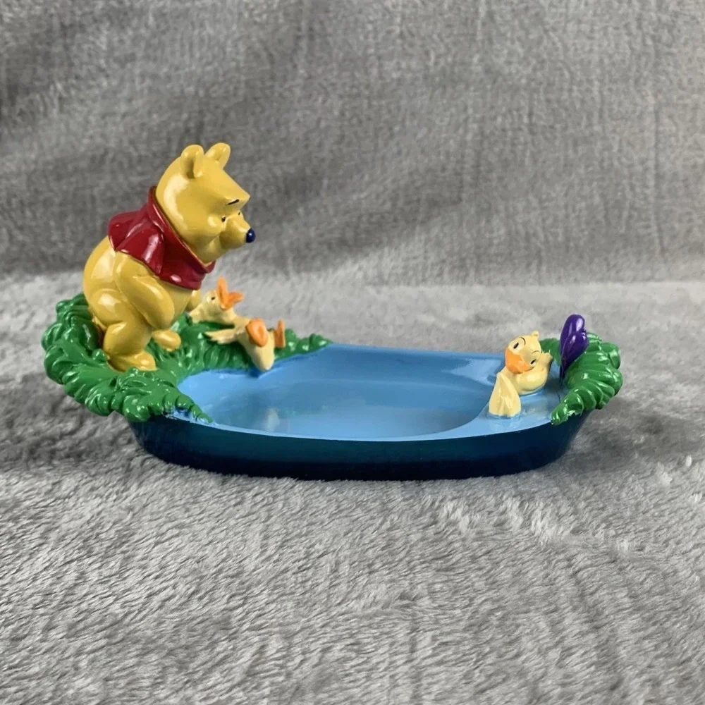 Disney Winnie the Pooh Pond Ducks Soap Dish Vintage A.A. Milne E.H. Shepard